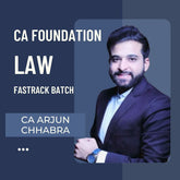 CA Foundation Law | Fastrack Batch by CS LLM Arjun Chhabra | For Jan 26 Exams